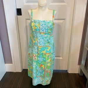 Lilly Pulitzer Sleeveless Shift Dress Size 10